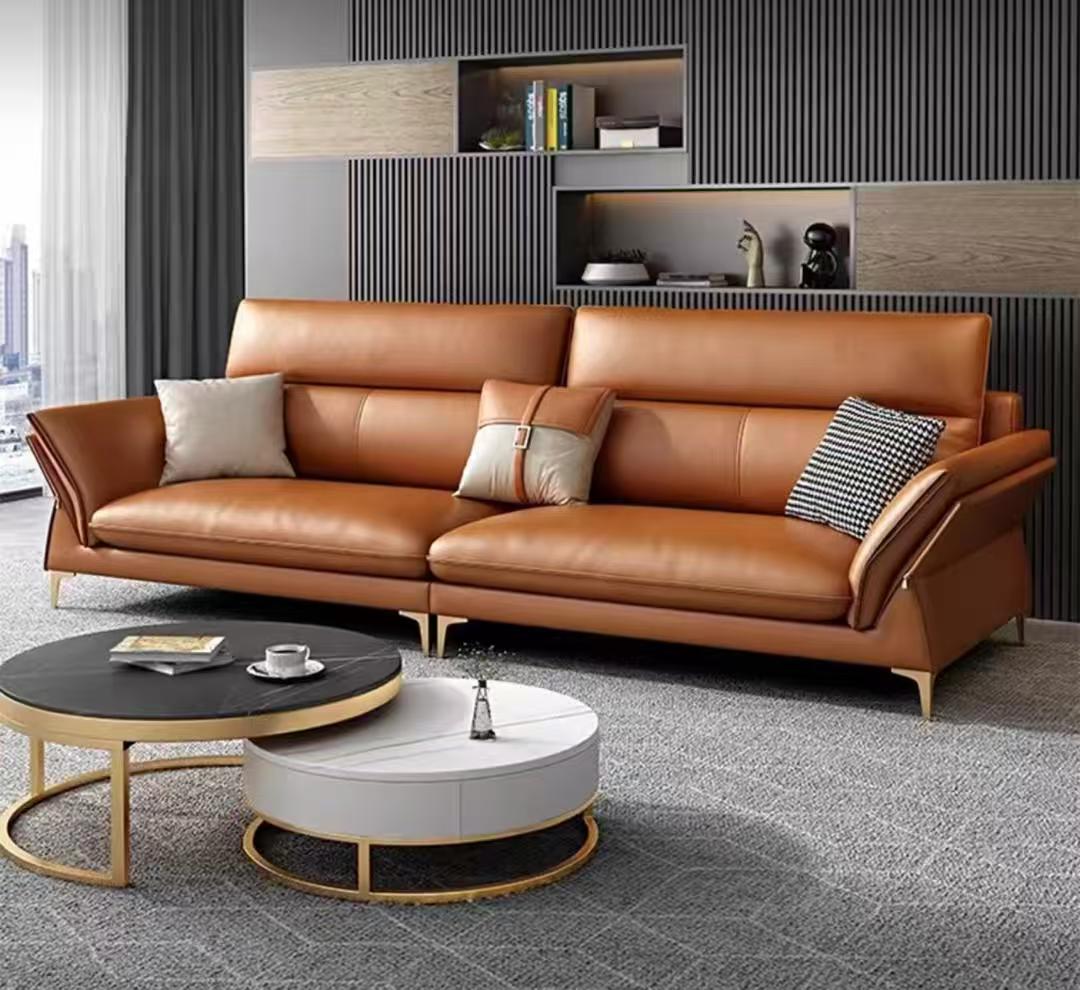 Sofas — leather & fabric